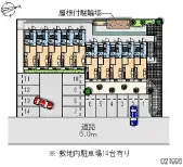 ★手数料０円★名古屋市中川区万場４丁目　月極駐車場（LP）